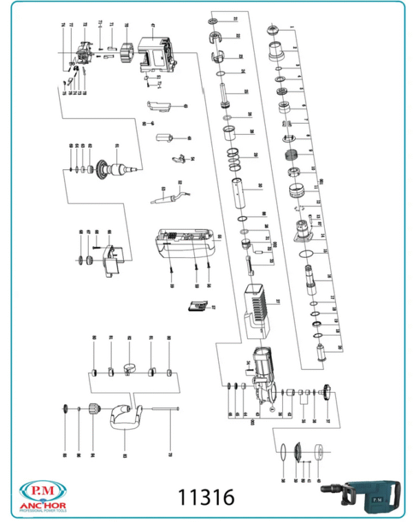 تخریب 11316 پی ام  11کیلویی-کد 74 - Image 2