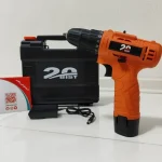 دریل پیچگوشتی شارژی 12 ولت کیفی بیست