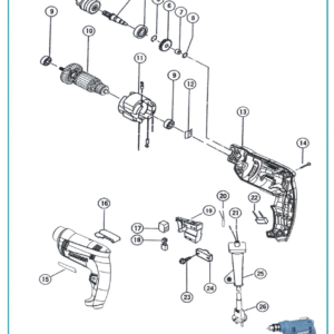 دریل 6/5 E6 آنکور -کد 51 - Image 2