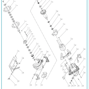 شیارزن 2 تیغ k1102 پی ام -کد 122 - Image 2