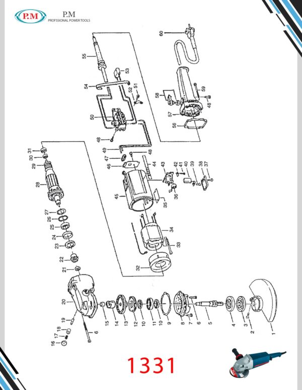 فرز آهنگری 1331 پی ام -کد 44 - Image 2