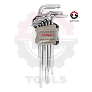 ست آچار آلن ستاره ای 9 عددی بلند کرون