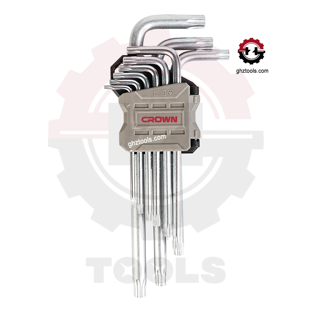 ست آچار آلن ستاره ای 9 عددی بلند کرون2 ست آچار آلن ستاره ای 9 عددی بلند کرون