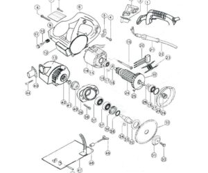 altنقشه انفجاری شیارزن پوکا 1101