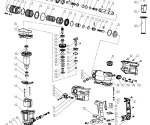altنقشه انفجاری بتن کن 1440 ان ای سی NEC