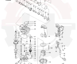 نقشه انفجاری بتن کن 1028 نک NEk